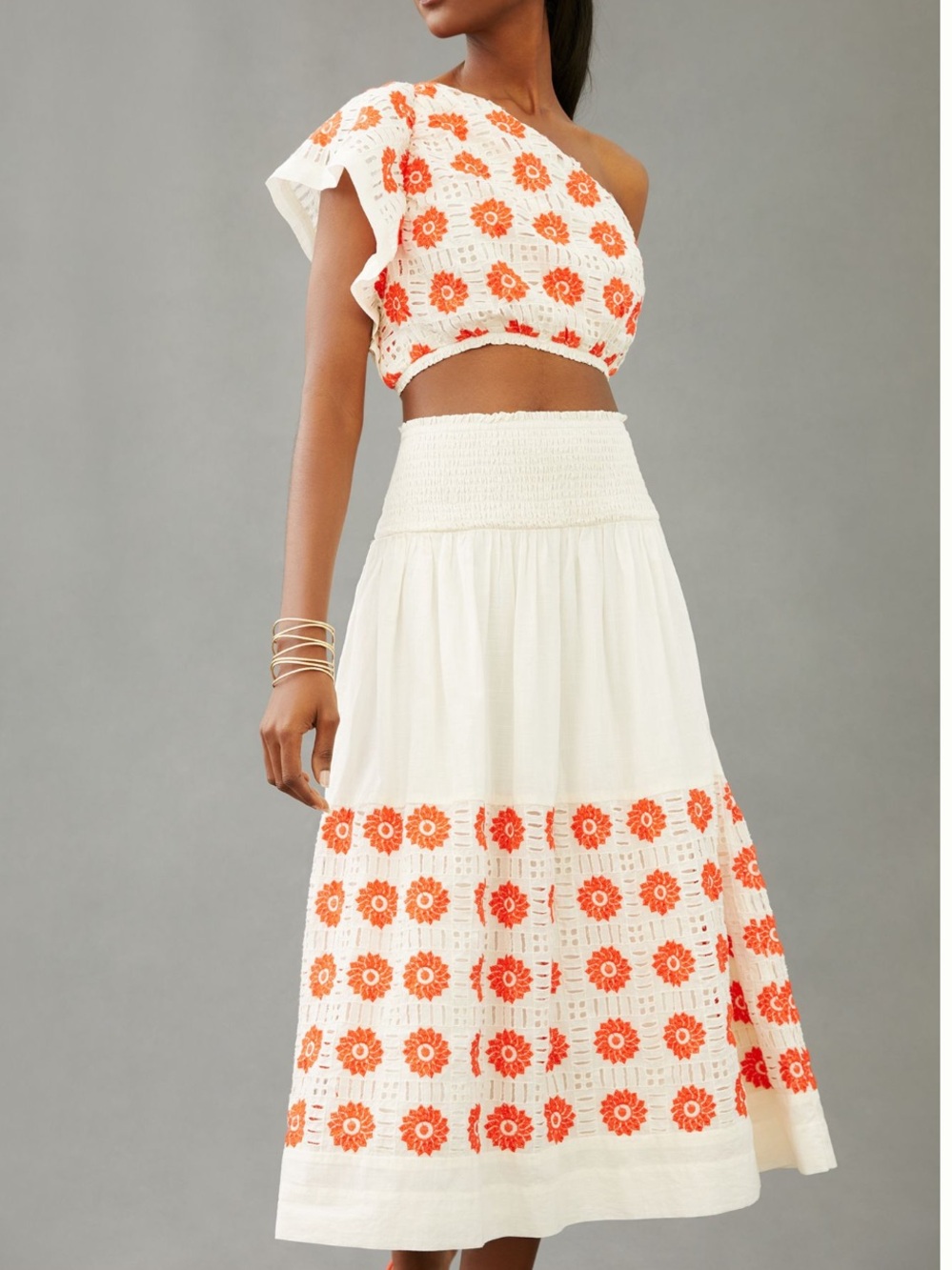 Anthropologie Top/Skirt set